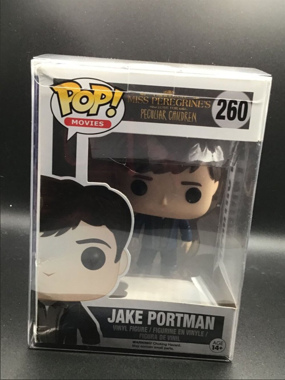 Funko Pop! Vinyl: Jake Portman #260 w/ Pop Protector - Miss Peregrine's Home NIB